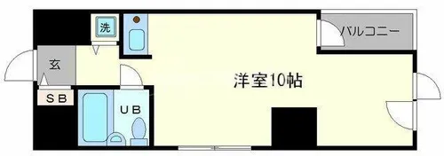 イトーピア高津Ⅱ【4階】の間取り