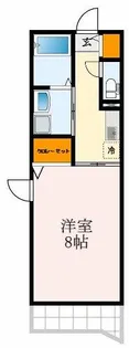 大阪府大阪狭山市半田2丁目【マンション】の間取り