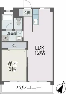 メゾン住吉【903号室】の間取り