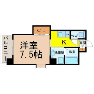 TRUSTY千代田【7階】の間取り