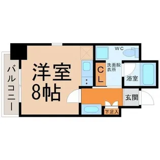 ル・ブルー鶴舞【9階】の間取り