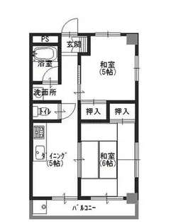 メゾン門田【3-D号室】の間取り