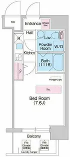 ARISTO扇町【801号室】の間取り