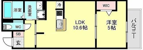 Bonheur K【1階】の間取り