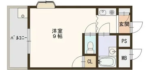 セピア51【2階】の間取り