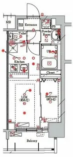MAXIV東別院【10階】の間取り