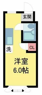 ウッドストックマンション【3階】の間取り