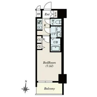 VILLA・SERENO桜山【7階】の間取り