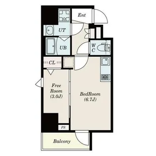 エスリードレジデンス上前津フロント【14階】の間取り