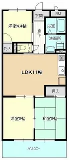 メゾンルミエール【3階】の間取り