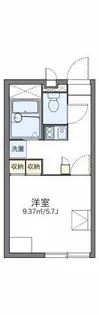 レオパレス新家【205号室】の間取り