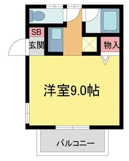 小林弐番館【202号室】の間取り