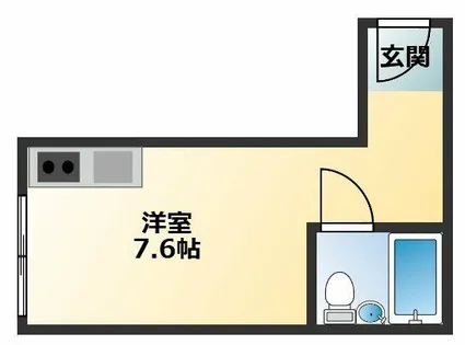 アークハイツ平野【6階】の間取り