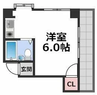 クレスタ国分【4階】の間取り