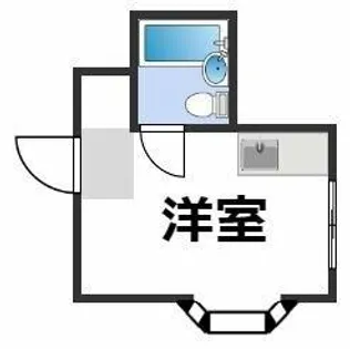 昭和グランドハイツ森之宮【6階】の間取り