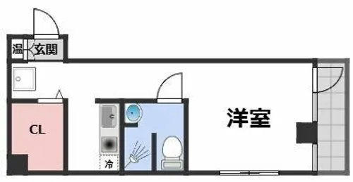 GSハイム内本町【6階】の間取り