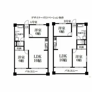 サンマンション千種【4階】の間取り