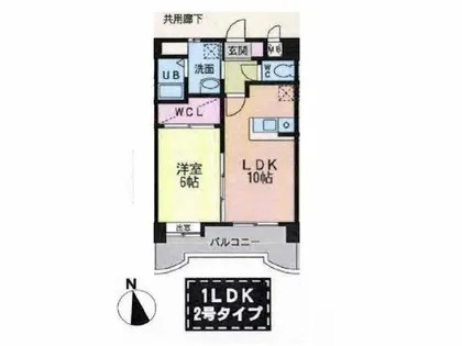 アンテスII【2階】の間取り