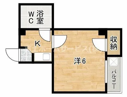 EST山坂【3階】の間取り