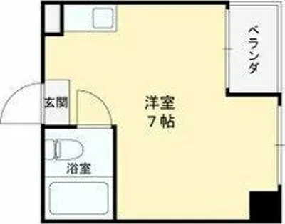 ラパンジール長堀【1階】の間取り