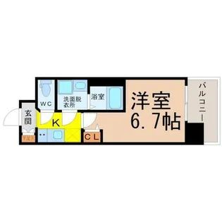 S-RESIDENCE上前津【13階】の間取り