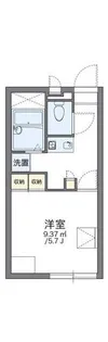 レオパレスHM【2階】の間取り