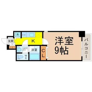 プロシード新栄【2階】の間取り