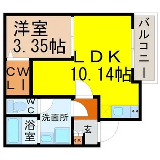 storia六番町【3階】の間取り