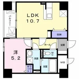 リフレスタ 吹上【2階】の間取り