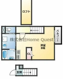 あんしん+衣摺08-7002【2階】の間取り