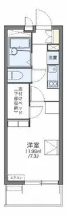 レオパレス三九郎【3階】の間取り