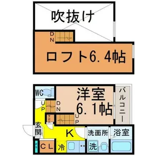 SpazioFelice(スパジオフェリーチェ)【1階】の間取り