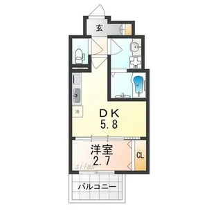 テラ堺市駅【2階】の間取り