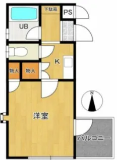春日パルネット【3階】の間取り