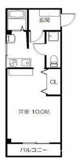 山崎第3マンション【6階】の間取り