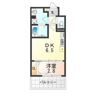 テラ堺市駅【5階】の間取り