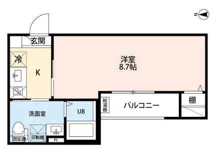 CRASTINE豊が丘【1階】の間取り