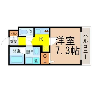 エコロジー栄レジデンス【9階】の間取り