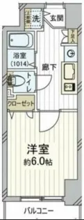 プレサンス中之島公園グラシア【5階】の間取り