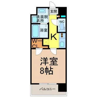 ヒルサイドコート【5階】の間取り