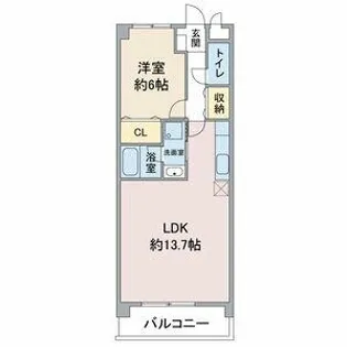 レージュ豊が丘【2階】の間取り