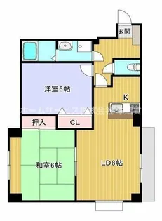 ファイブコート今川【5階】の間取り