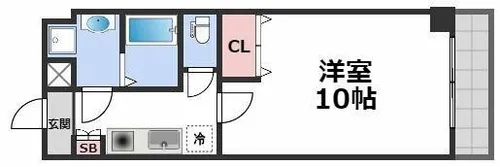 プリマベーラ新今里【5階】の間取り