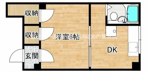 あすなろビル【2階】の間取り