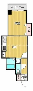 リゾート天王寺【3階】の間取り
