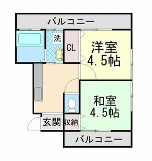 スエヒロマンション【2号室】の間取り