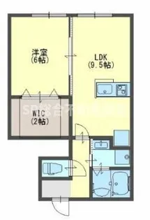 メゾン池島【1階】の間取り