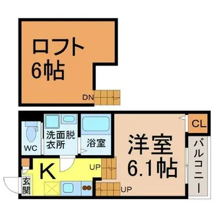 HAL FLATS(ハルフラッツ)【1階】の間取り
