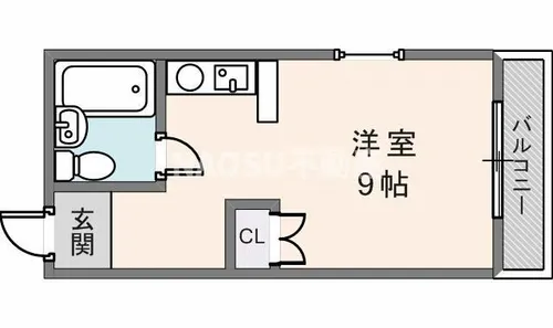 セレーブル【2階】の間取り