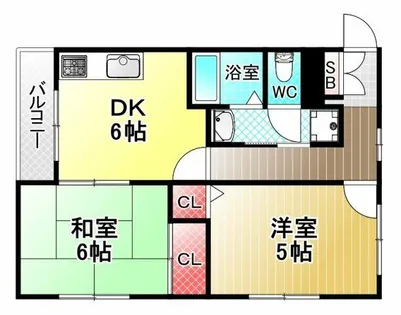 プレアール八尾本町【3階】の間取り